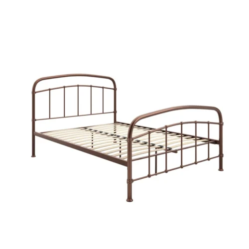 5ft Halston KingSize Copper Metal Bed Frame-113x161x210 cm Free Delivery(2 Pack)